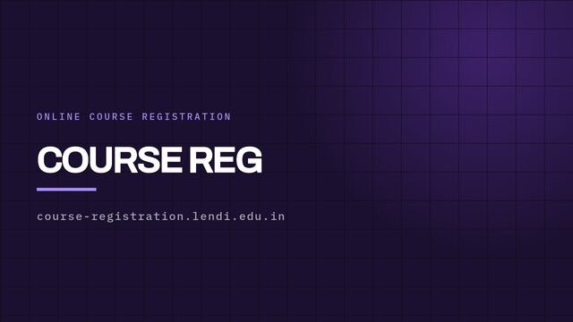 Course Registration Portal — Web & Backend Systems by Amara Dhanush Kumar